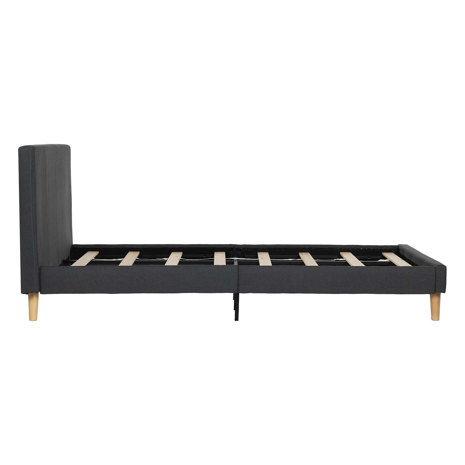 Voodi JUNO 90x200cm, hall - Image 3