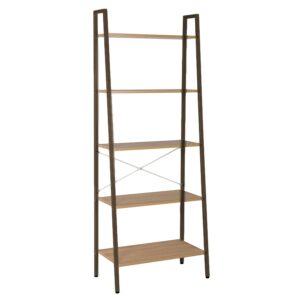 Riiul SANCIA 64x34xH164cm, tamm/pruun