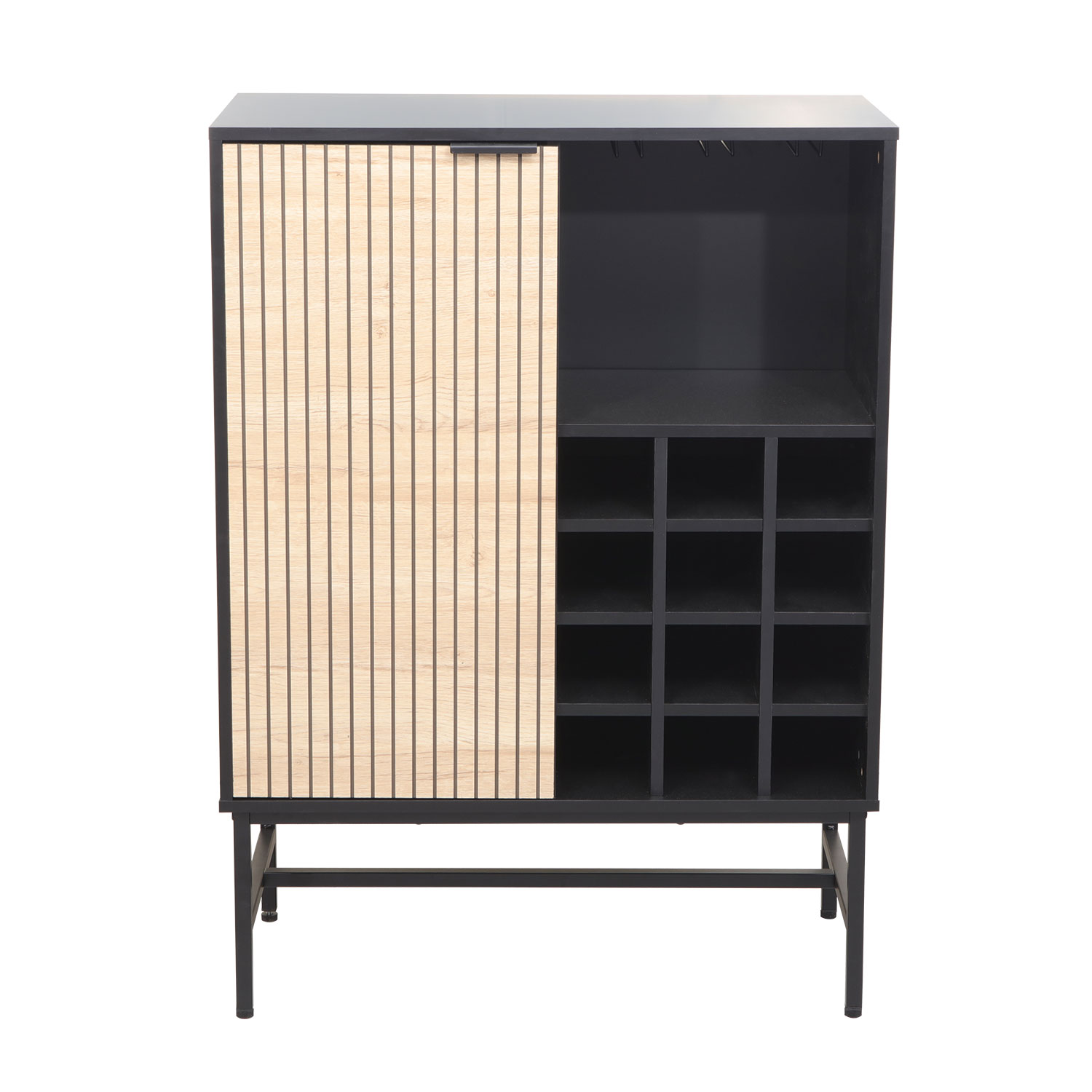 Kapp HELVE veiniriiuliga 80x40xH110cm, melamiin - Image 2