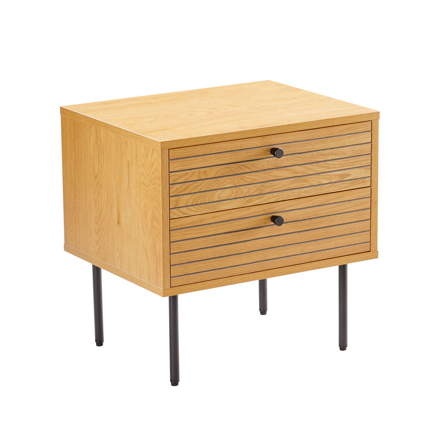 Öökapp LINE 2-sahtliga 50x40xH50cm, tamm - Image 2