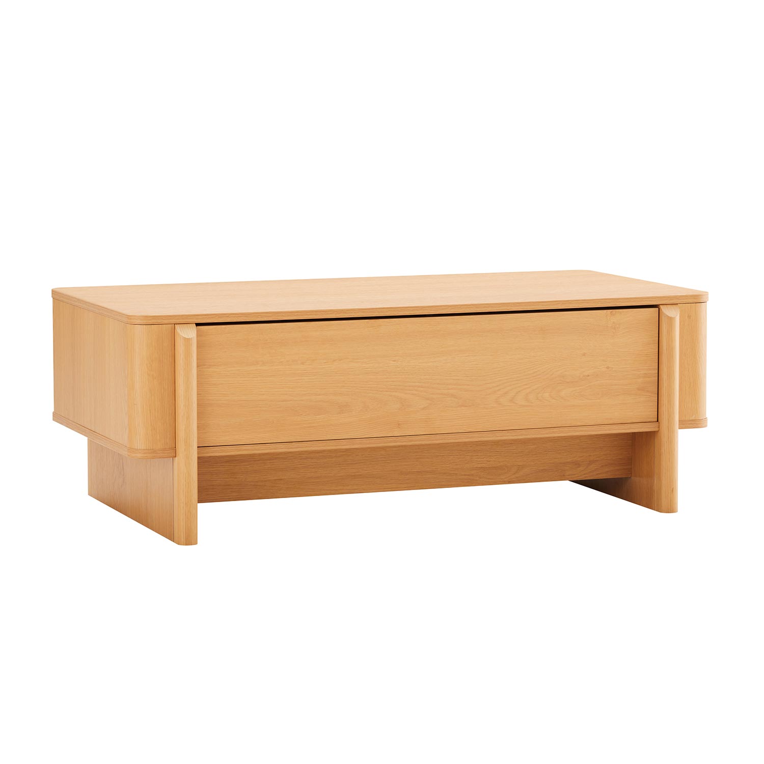 Diivanilaud MORBEN 110x60xH40cm, tammedekooriga melamiin