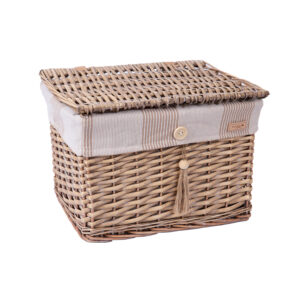 Korv WILLI STRIPE kaanega 36x26xH25cm