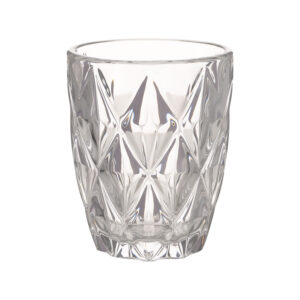 Joogiklaas madal CORAL 250ml, läbipaiste