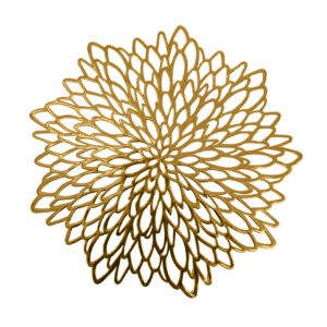 Lauamatt FIORE D38cm, kuldne