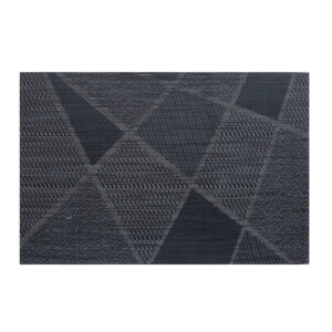 Lauamatt TEXTILINE 30x45cm, must ruut