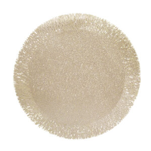 Lauamatt GLAM D38cm, kuldne