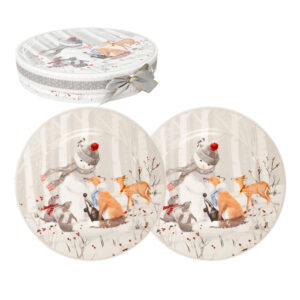 Taldrikud MIA SNOW 2tk D19cm, kinkekarbis
