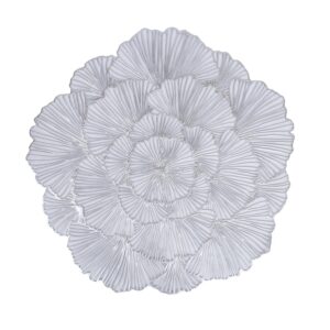 Lauamatt ROSE D38cm, hõbe