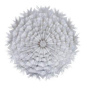 Lauamatt DANDELION D38cm, hõbe