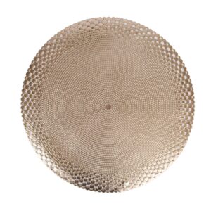 Lauamatt BUBBLES D38cm, kuld