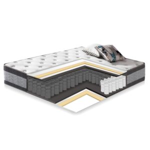 Vedrumadrats HARMONY DUO 90x200xH27cm, kahepoolne