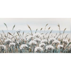 Õlimaal 70x140cm, valged põllulilled
