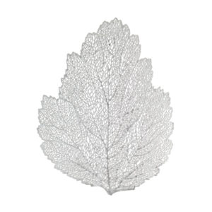 Lauamatt BIG LEAF 36x45cm, hõbe