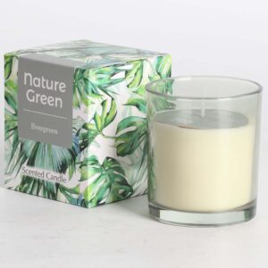 Küünal NATURE GREEN H9,5cm, Evergreen