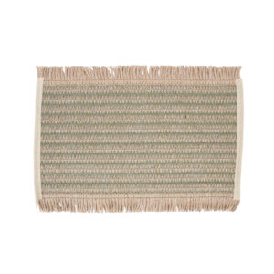 Lauamatt SUZAN 35x45cm jute, roheline