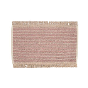 Lauamatt SUZAN 35x45cm jute, lilla