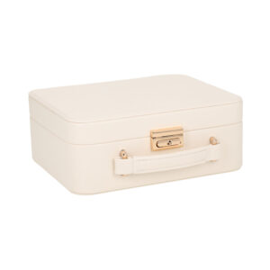 Ehtekarp SEZANE TRAVEL 23,5x18,5x9cm, valge