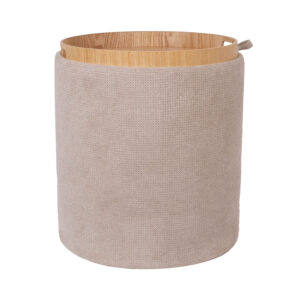 Tumba/laud HIRO D39xH44cm, beež, panipaigaga