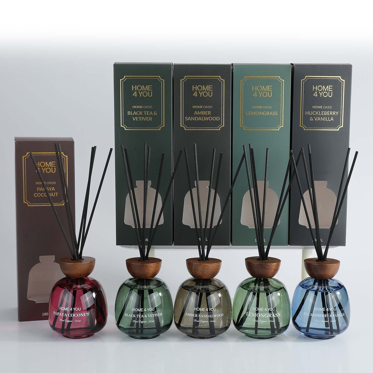 Kodulõhnastaja HOME OASIS 180ml Huckleberry & Vanilla - Image 2