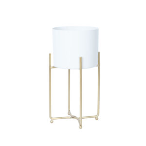Lillepostament DEIA WHITE S 19,5x18xH37c
