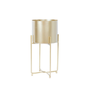 Lillepostament DEIA GOLD S 19,5x18xH37cm