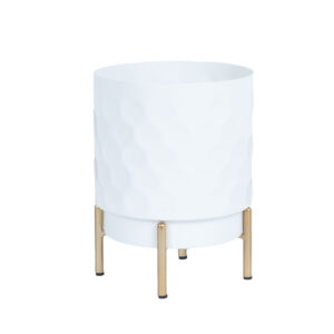 Lillepotiümbris DEIA D18xH24cm, valge/ku
