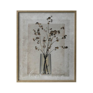 Seinapilt WALLY 40x50cm, vaasis