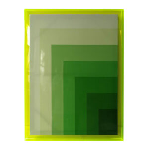 Seinapilt WALLY_60x80cm, roheline, akrüül