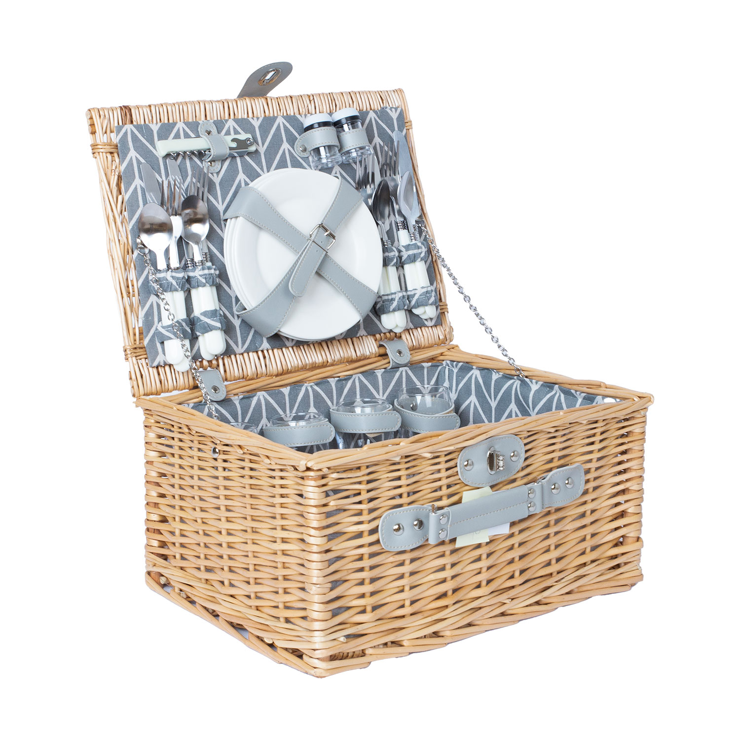 Piknikukorv GINO 4-le 40x30xH20cm