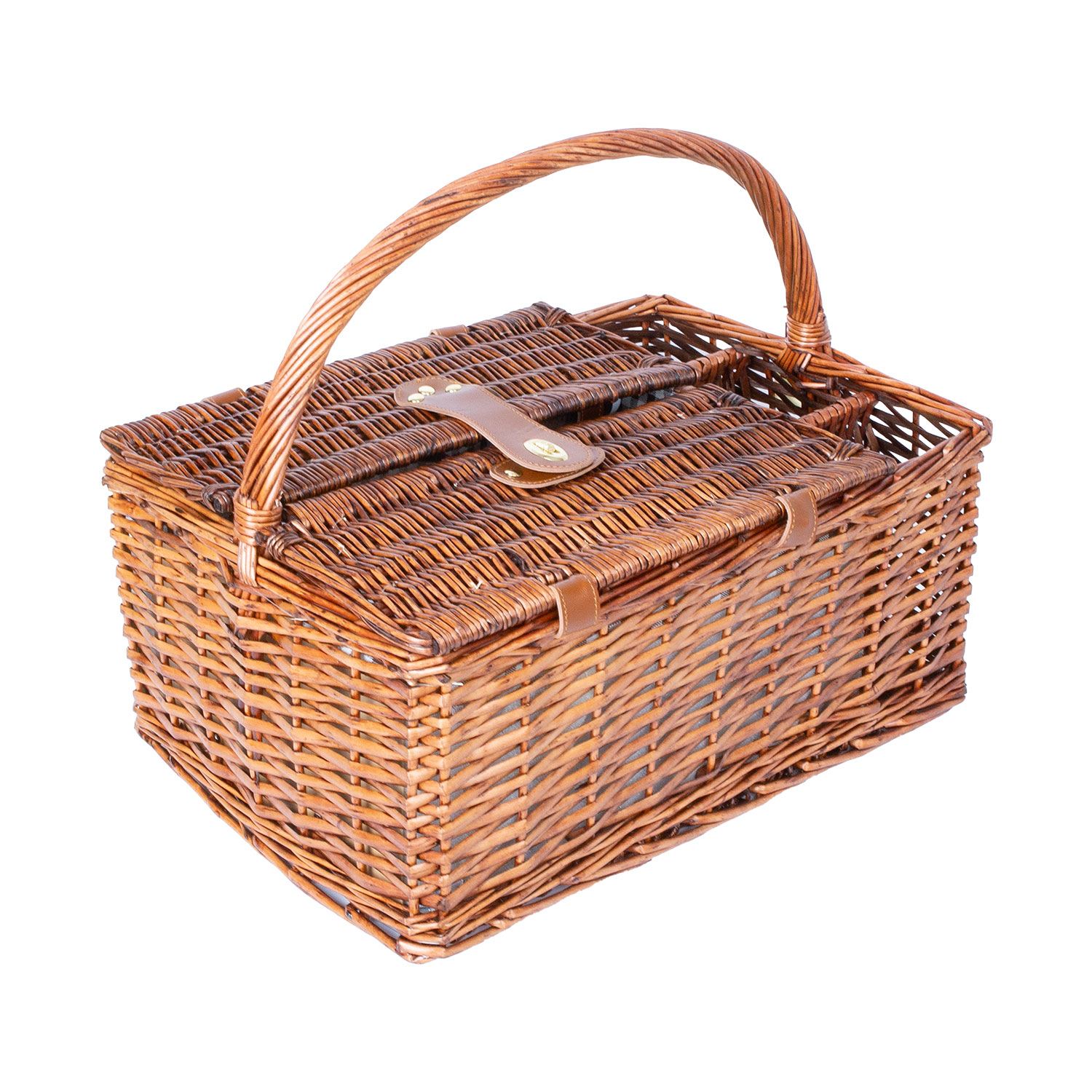 Piknikukorv GINO 4-le 46x33xH22/40cm - Image 3
