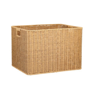 Korv BASILE 42,5x34xH30cm, helepruun