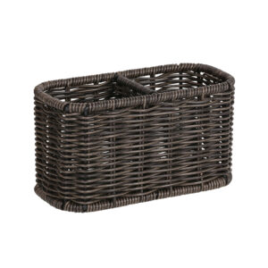 Tops BASILE 18x9xH10cm, tumepruun