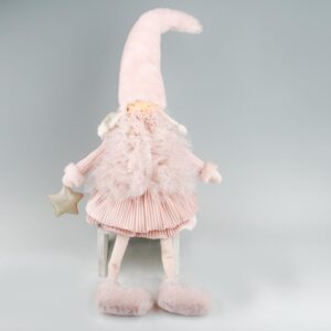 Dekoratsioon FAB SOFIA H72cm, päkapikk, roosa