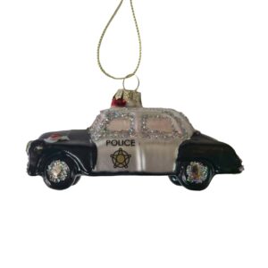 Jõuluehe JOY POLICE 10.5cm, klaas