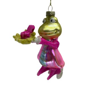 Jõuluehe JOY FROG PRINCE 12.5cm, klaas