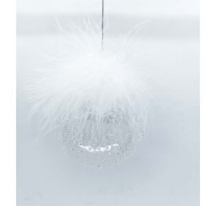 Jõuluehe JOY FLUFY D8cm, klaas