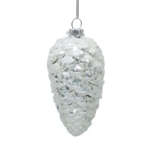 Jõuluehe JOY CONE 10cm, klaas