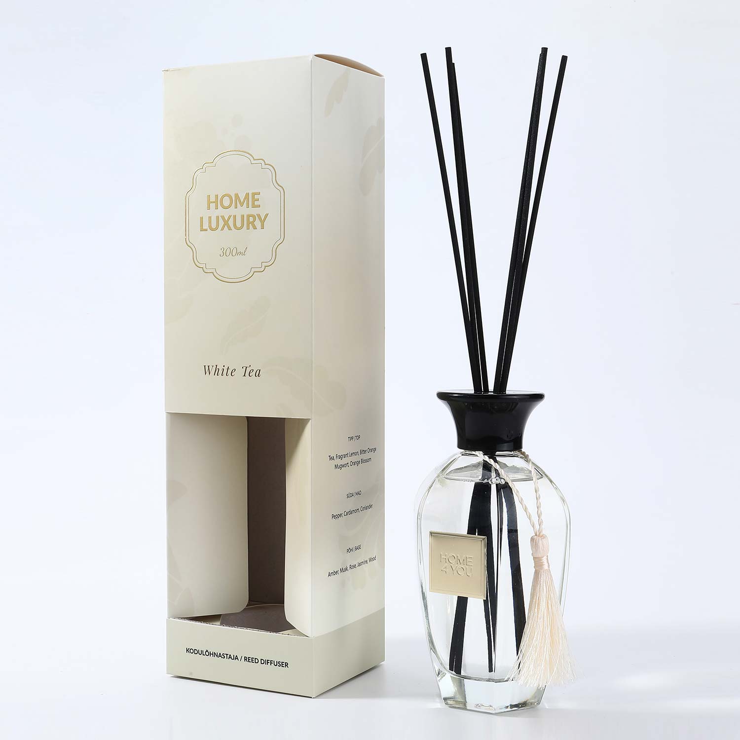 Kodulõhnastaja HOME LUXURY 300ml White Tea