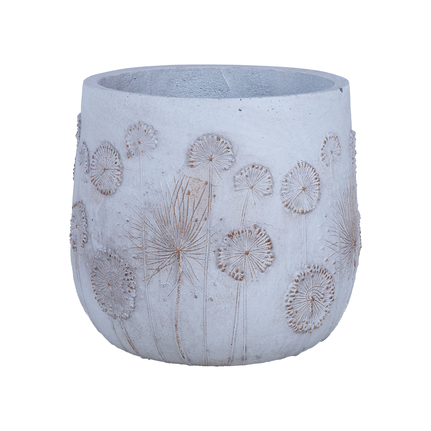 Lillepott SUNNY FLORE D34xH31cm, valge