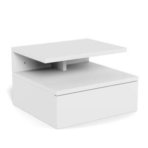 Öökapp ASHLAN 35x32xH22,5cm, valge
