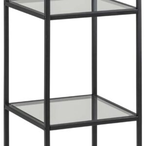 Riiul SEAFORD 35x37xH119,5cm, klaas