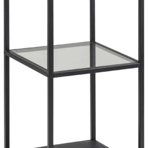 Riiul SEAFORD 35x37xH82,5cm, klaas