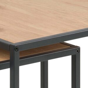 Diivanilauad 2tk SEAFORD 40x40xH40cm, 50x50xH45cm, tamm