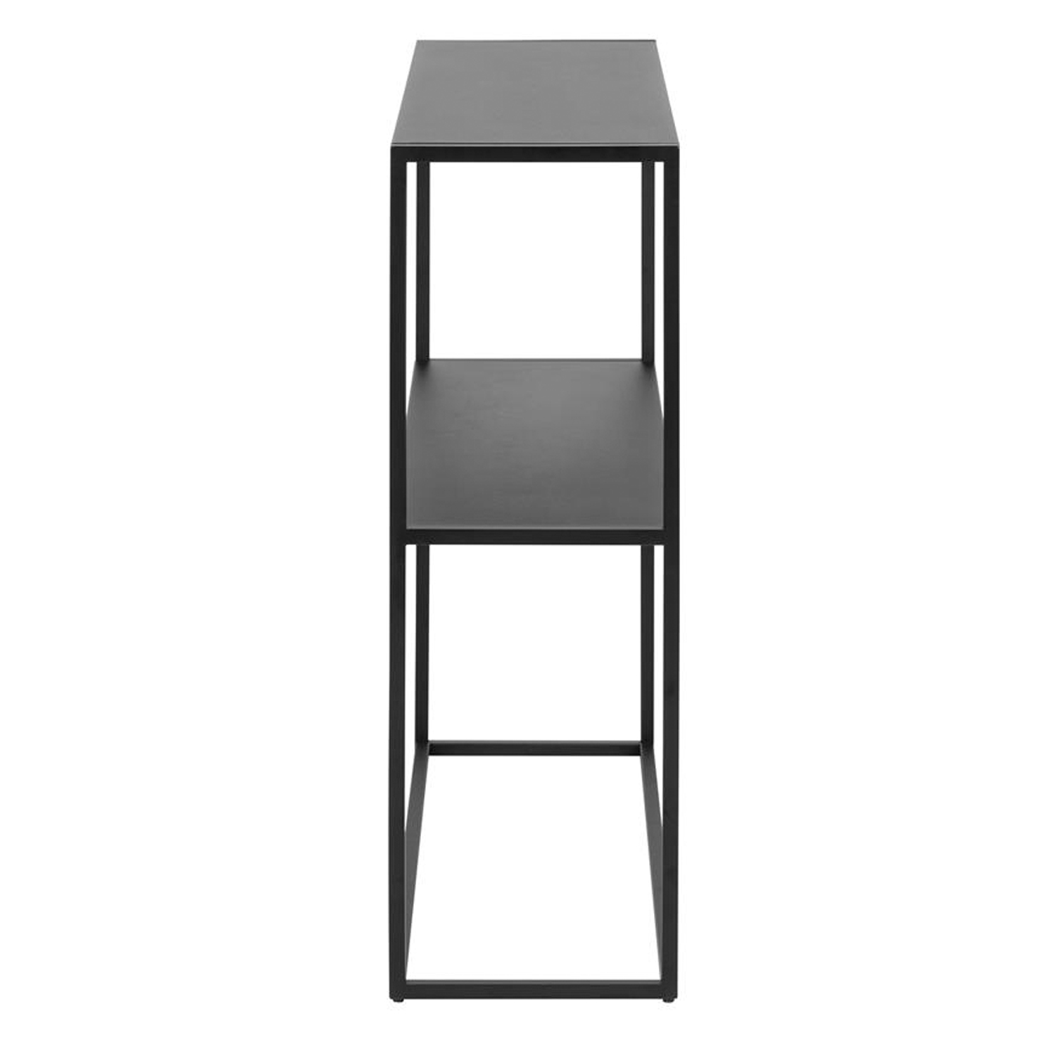 Konsoollaud NEWTON 79,5x26xH80,5cm, must - Image 3