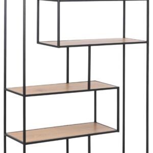 Riiul SEAFORD 114x35xH185cm, tamm