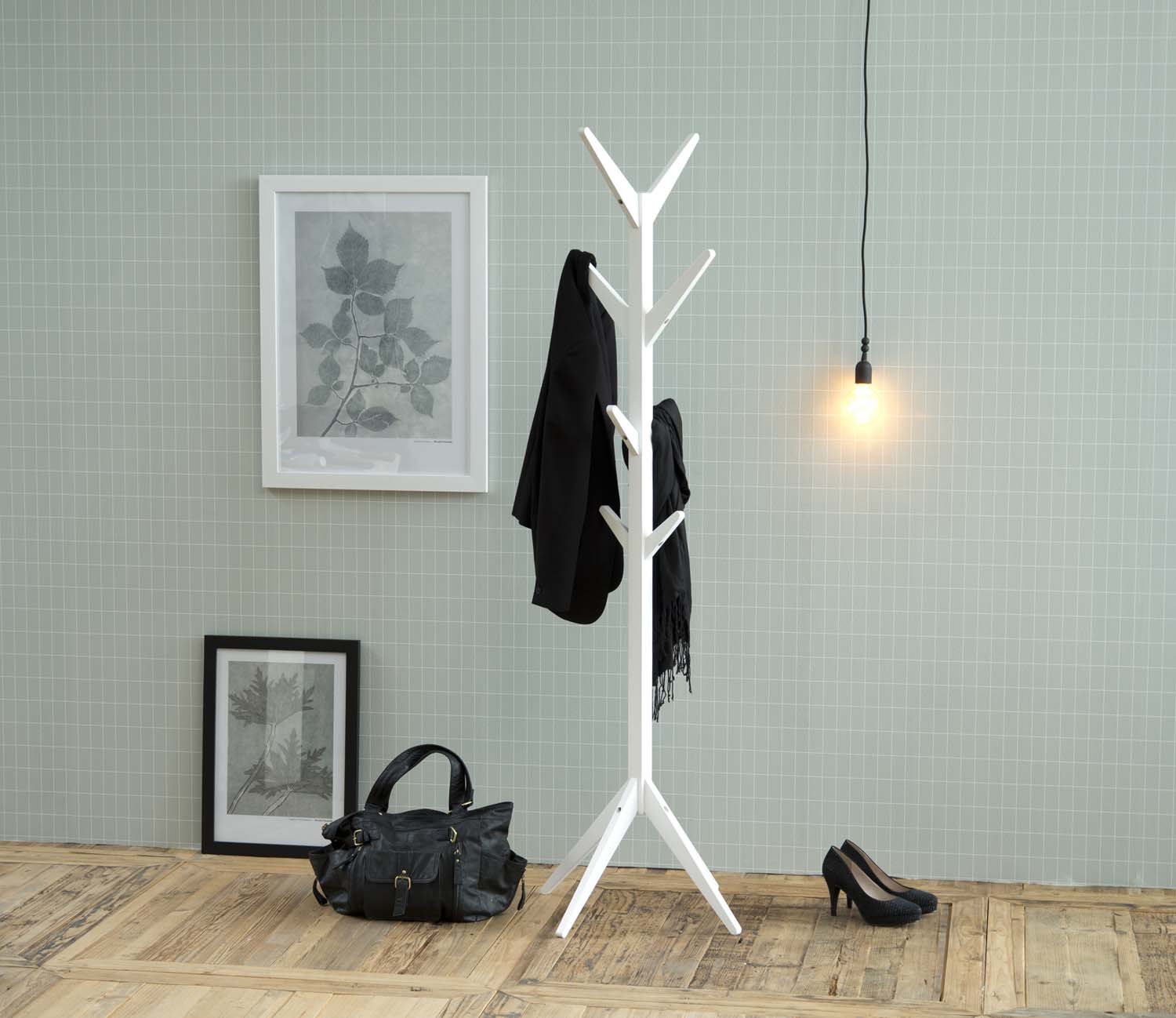 Põrandanagi ASCOT H178cm, valge - Image 7