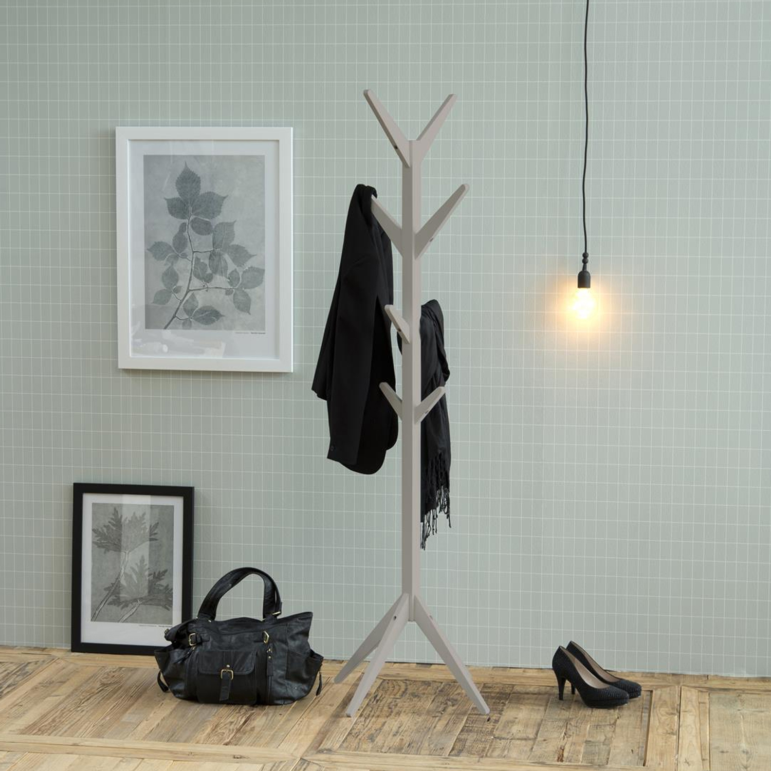 Põrandanagi ASCOT H178cm, hall - Image 2