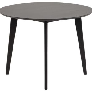 Söögilaud ROXBY D105xH76cm, must