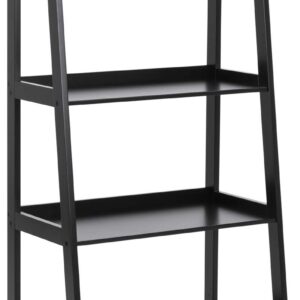 Riiul WALLY 63x40xH130cm, must