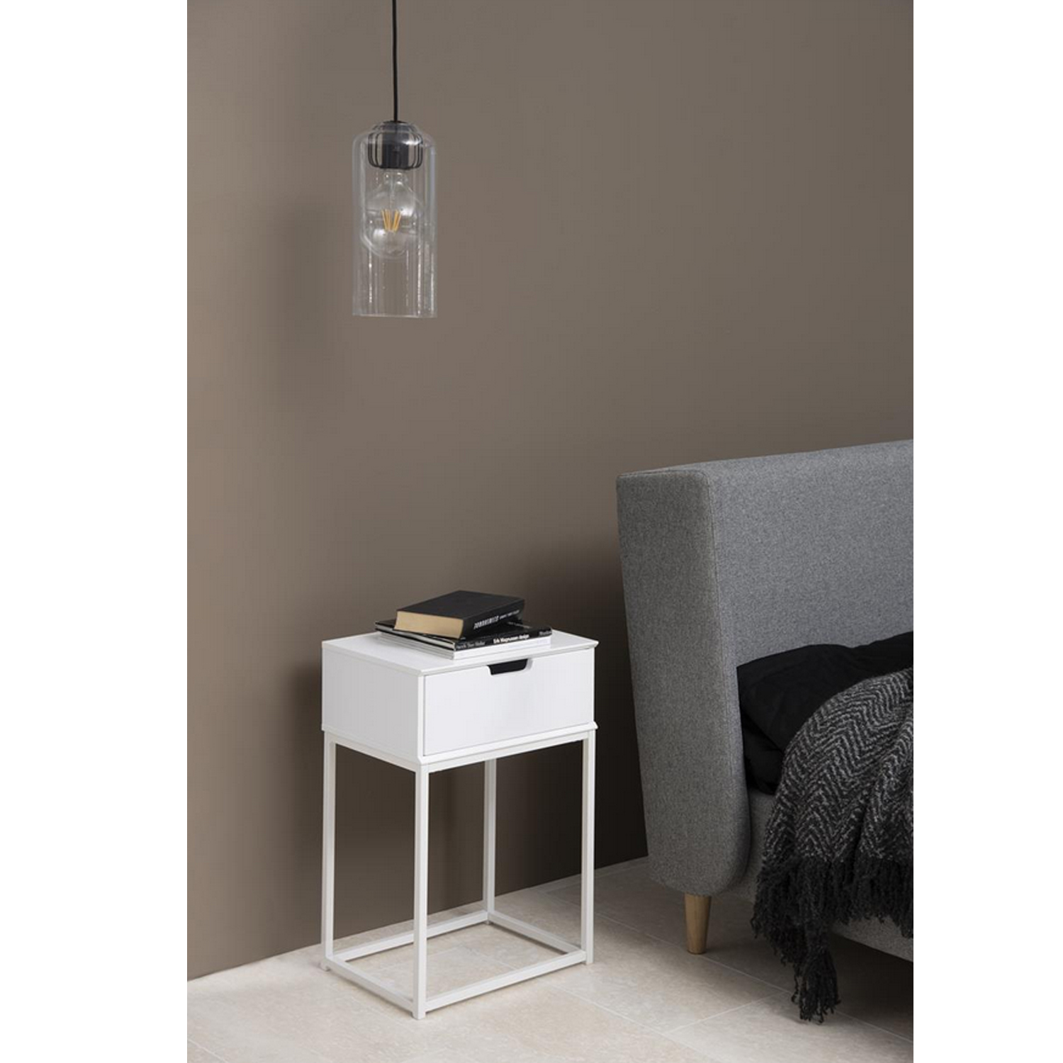 Öökapp MITRA valge - Image 2